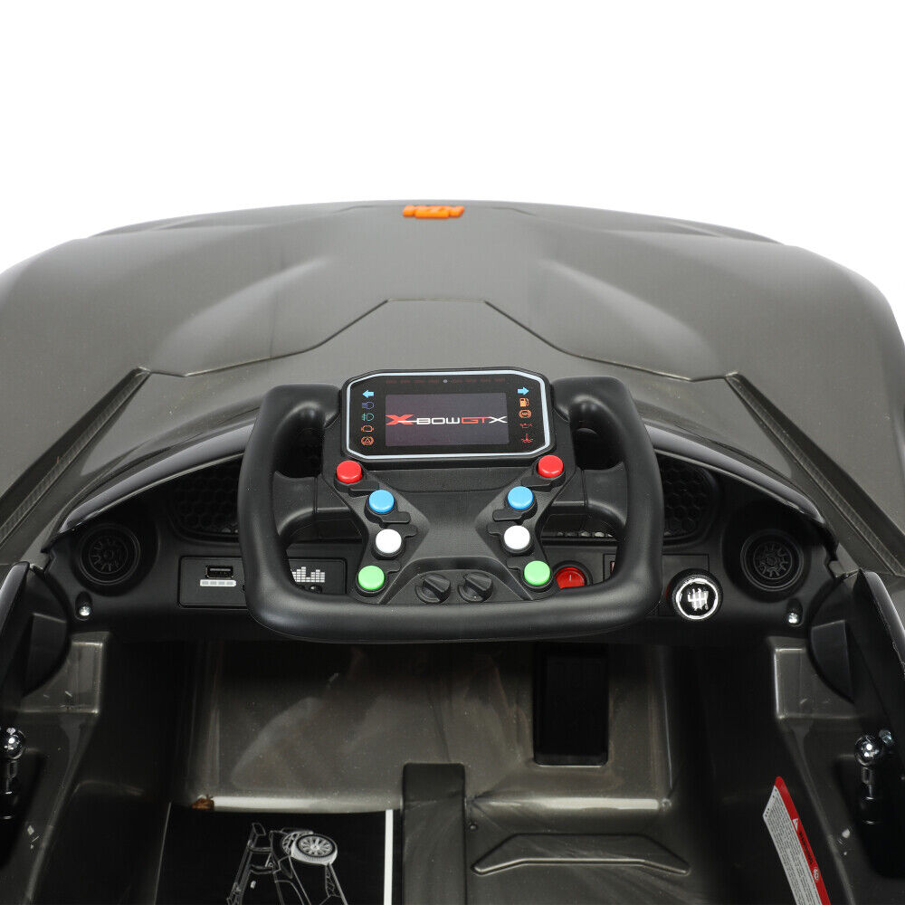Electric Kids Ride-On Car with Remote Control, MP3 Player, and LED Lights - 3 Speed Options