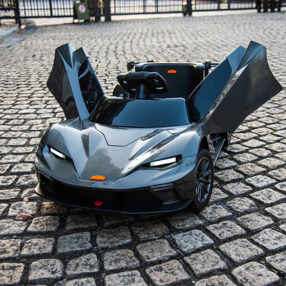 Electric Kids Ride-On Car with Remote Control, MP3 Player, and LED Lights - 3 Speed Options