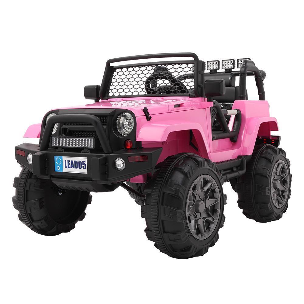 Electric Kids Ride-On Car with Remote Control, Multifunctional Lights and Music