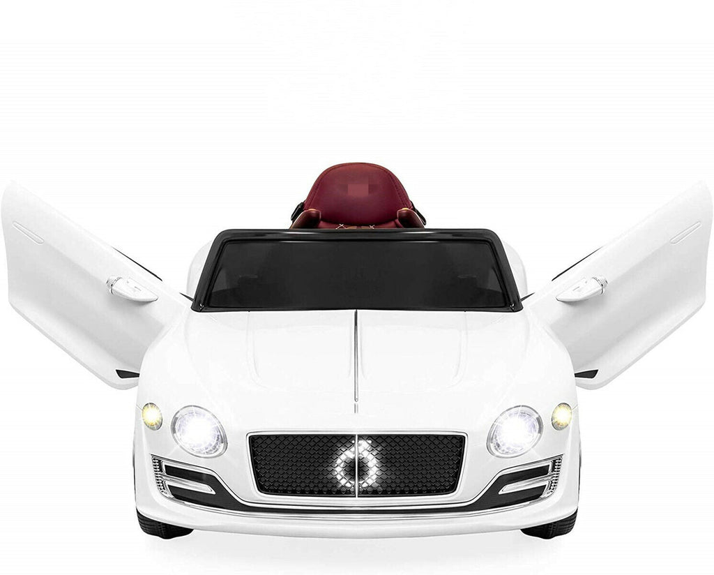 Electric Kids Ride-On Car with Scissor Doors and Safety Belts - Perfect Gift for Children (12V)