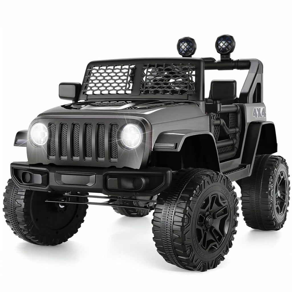 Electric Ride-On Car for Girls with Remote Control, 3 Speeds, USB and MP3 Compatibility