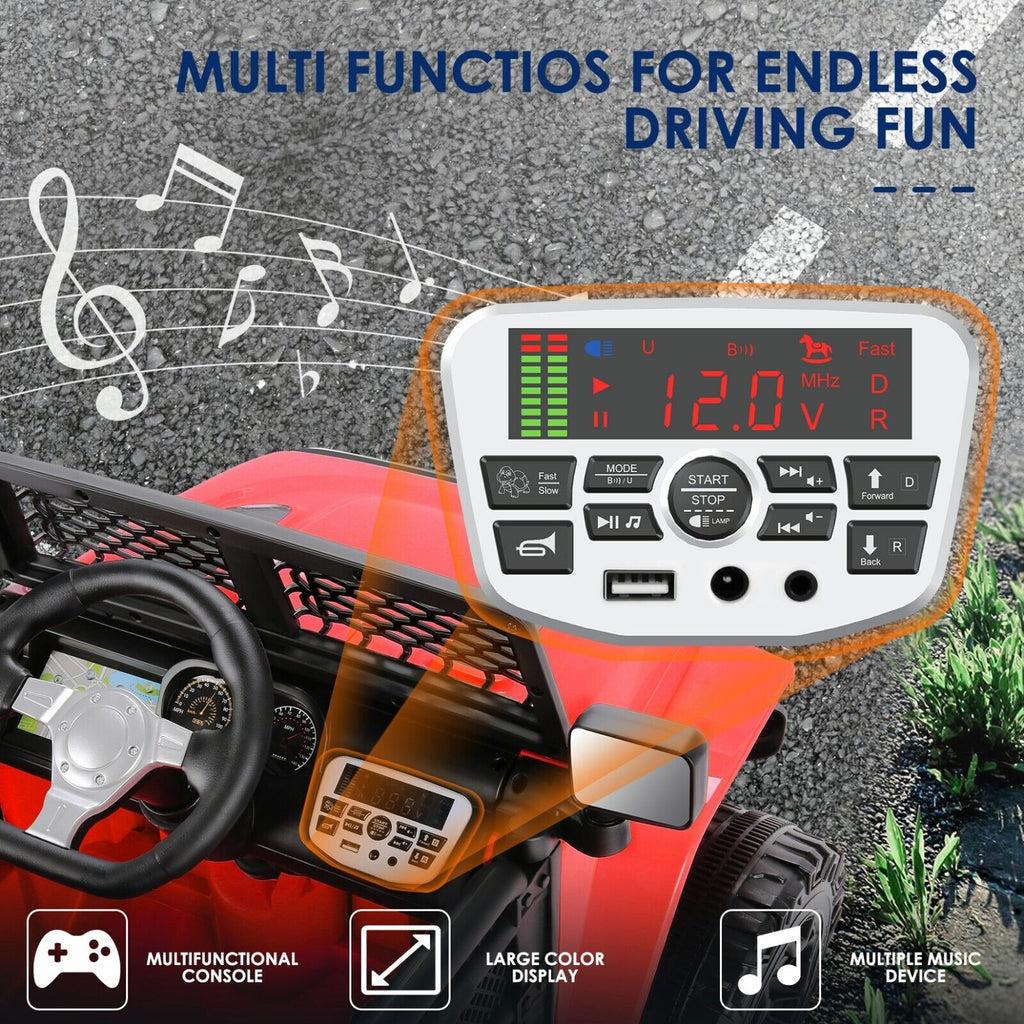 2-Seat Electric ATV Truck for Kids Ages 3-8: The Perfect Ride-On Car!
