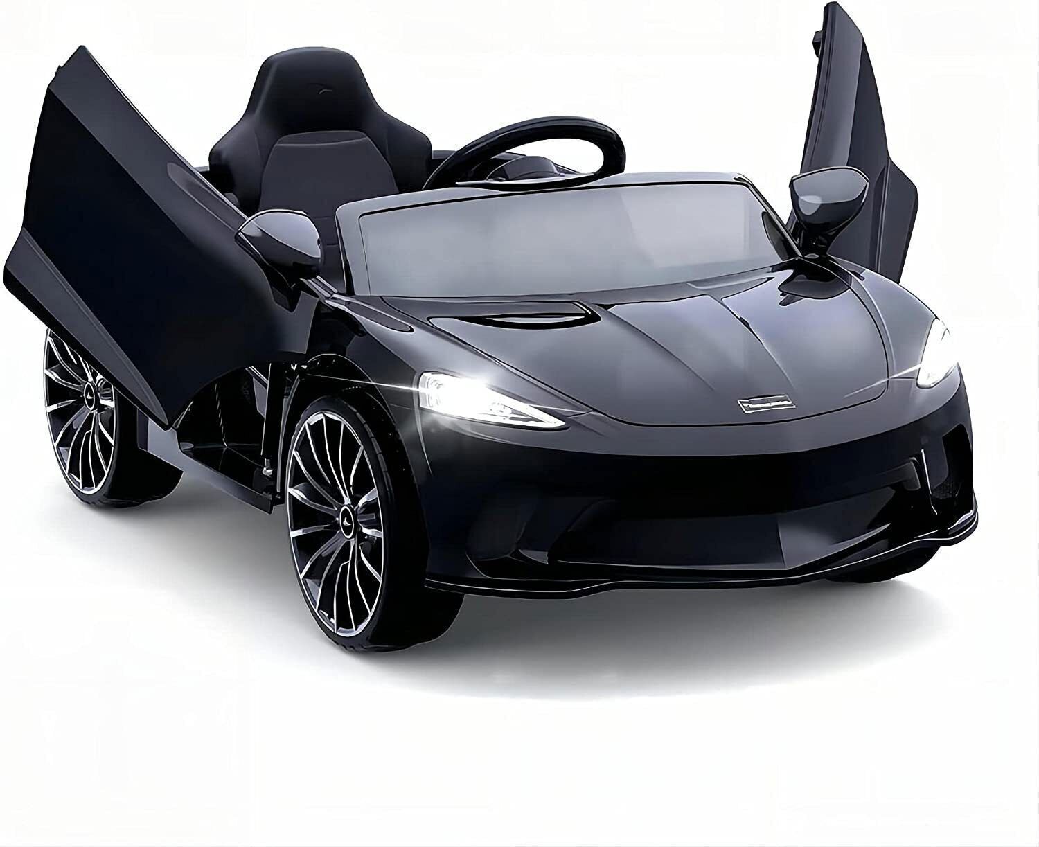 Electric Kids Ride On Sports Car with LED Lights - Perfect Gift for Kids (12V Battery Powered)