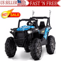 Electric Kids Ride-On SUV Truck with Music and Remote Control - 3 Speed Options