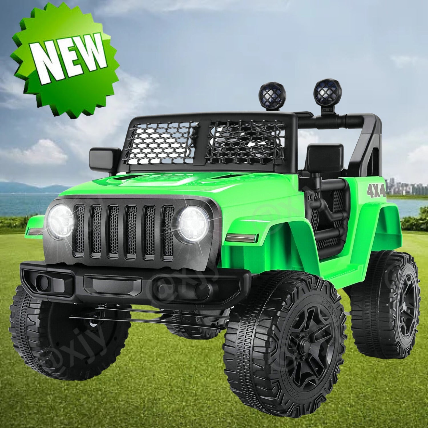 Electric Lamborghini Ride-On Car for Kids with Remote Control - 24/12V Truck Toy