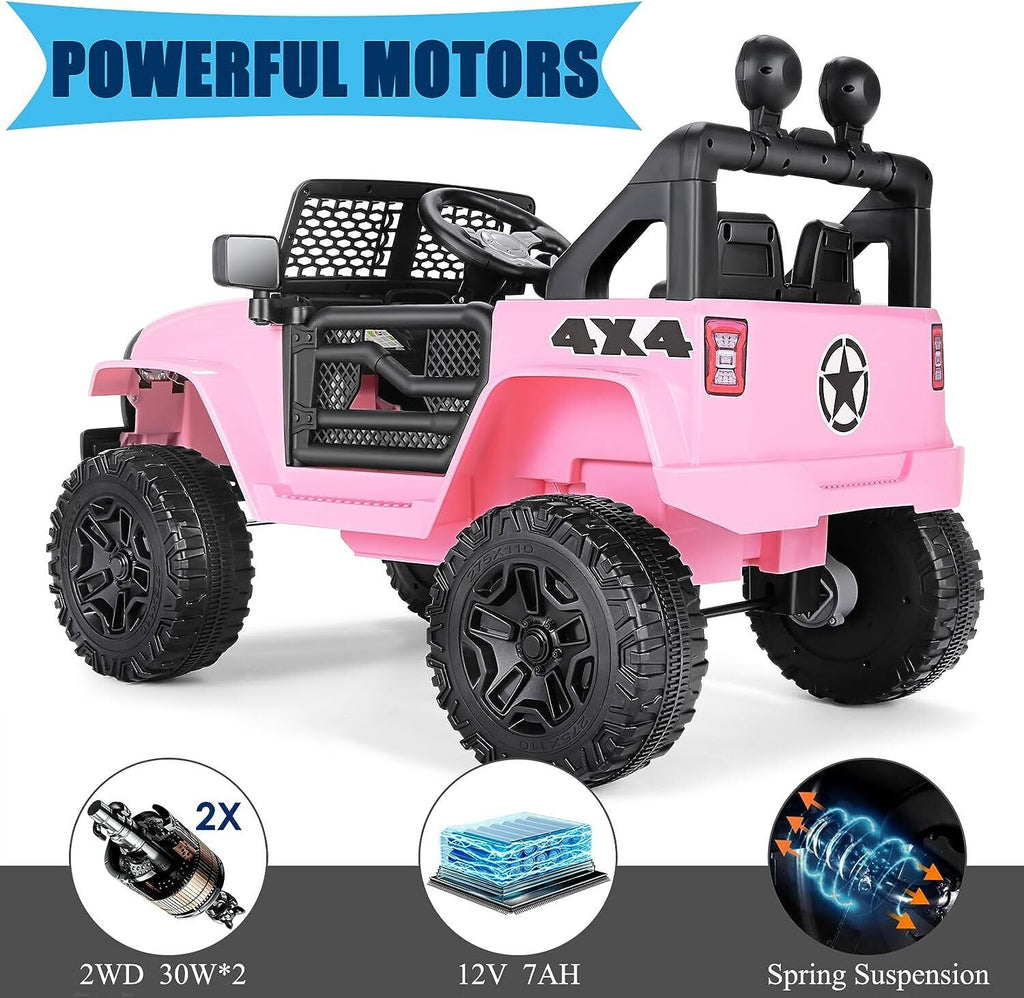 Remote Control Lamborghini Electric Car for Kids - 24/12V Ride-On Truck