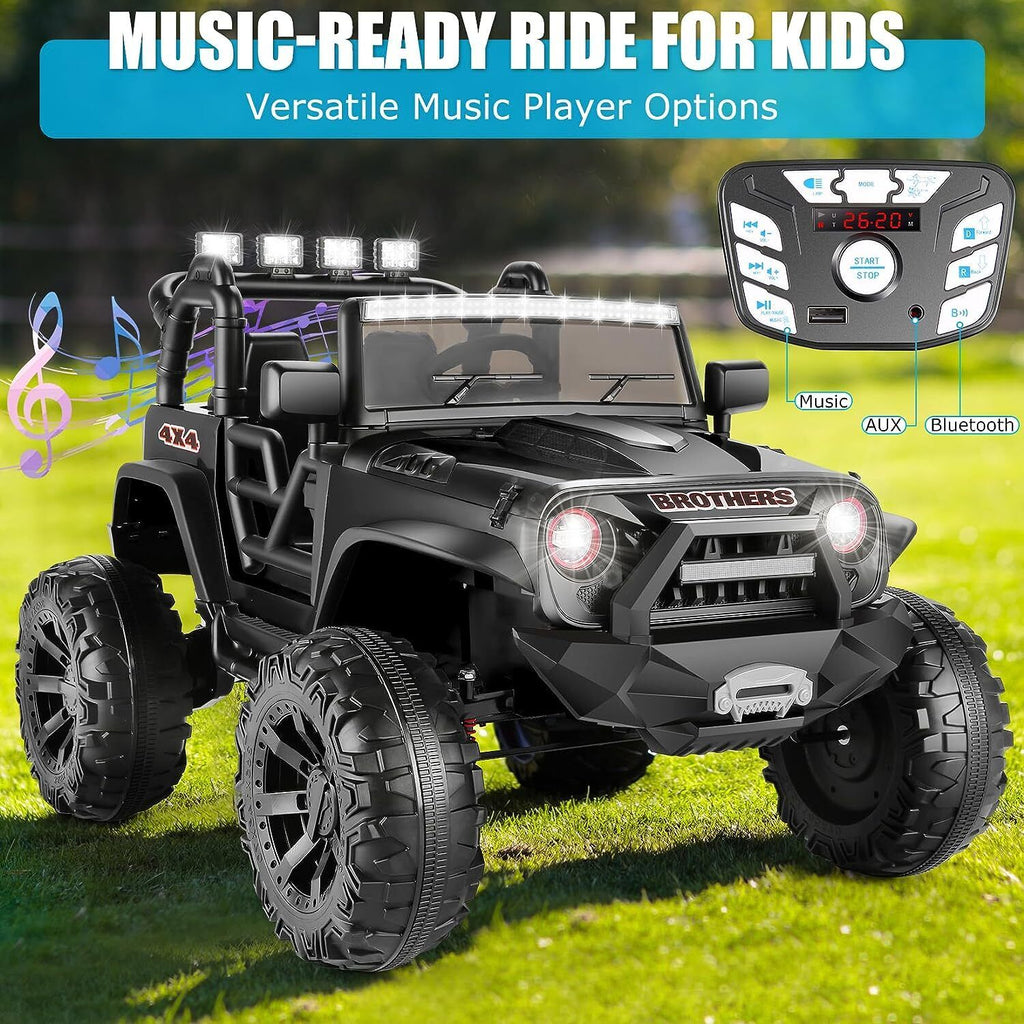 Remote Control Lamborghini Electric Car for Kids - 24/12V Ride-On Truck