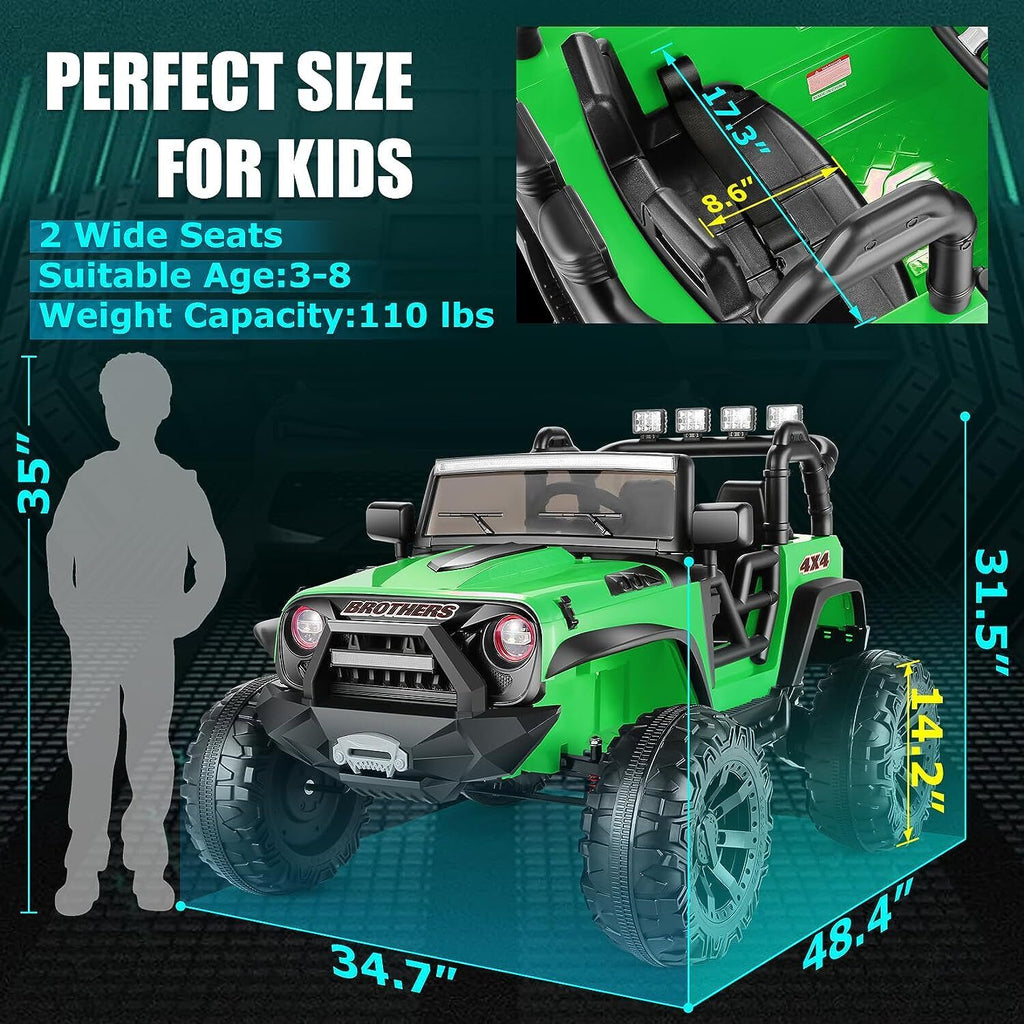 Remote Control Lamborghini Electric Car for Kids - 24/12V Ride-On Truck