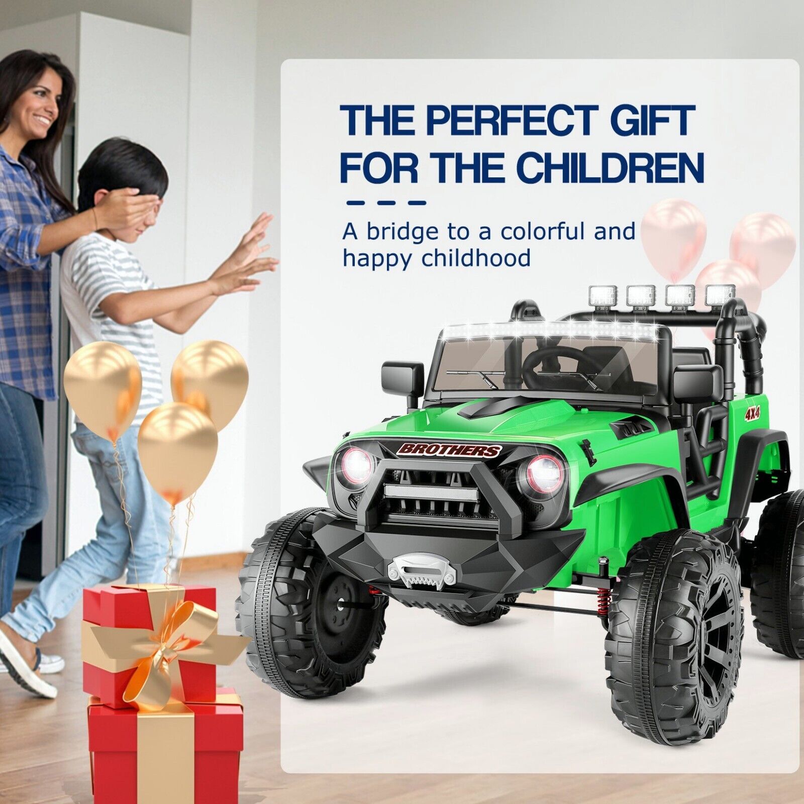 Remote Controlled Lamborghini Electric Car for Kids - 24/12V Ride On Toy Truck