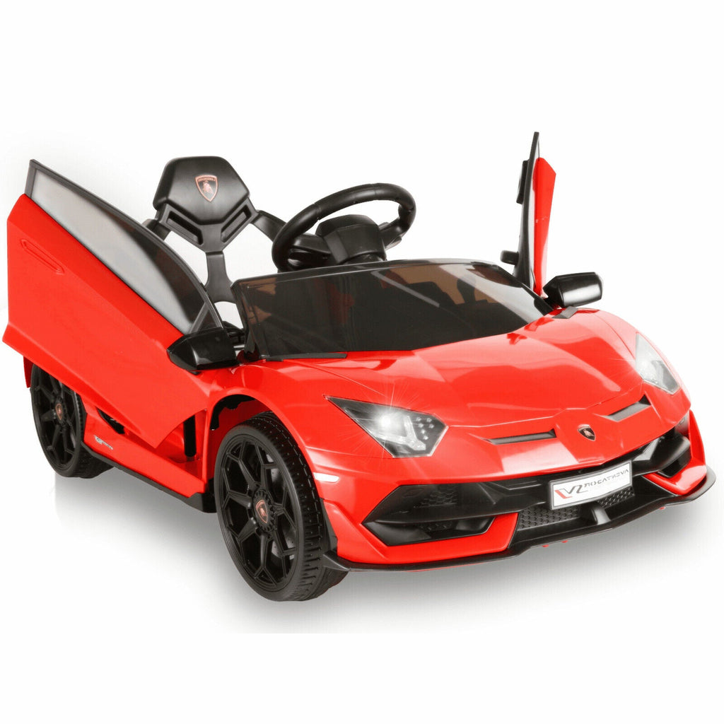 Electric Lamborghini Ride-On Car for Kids with Remote Control and MP3 Player
