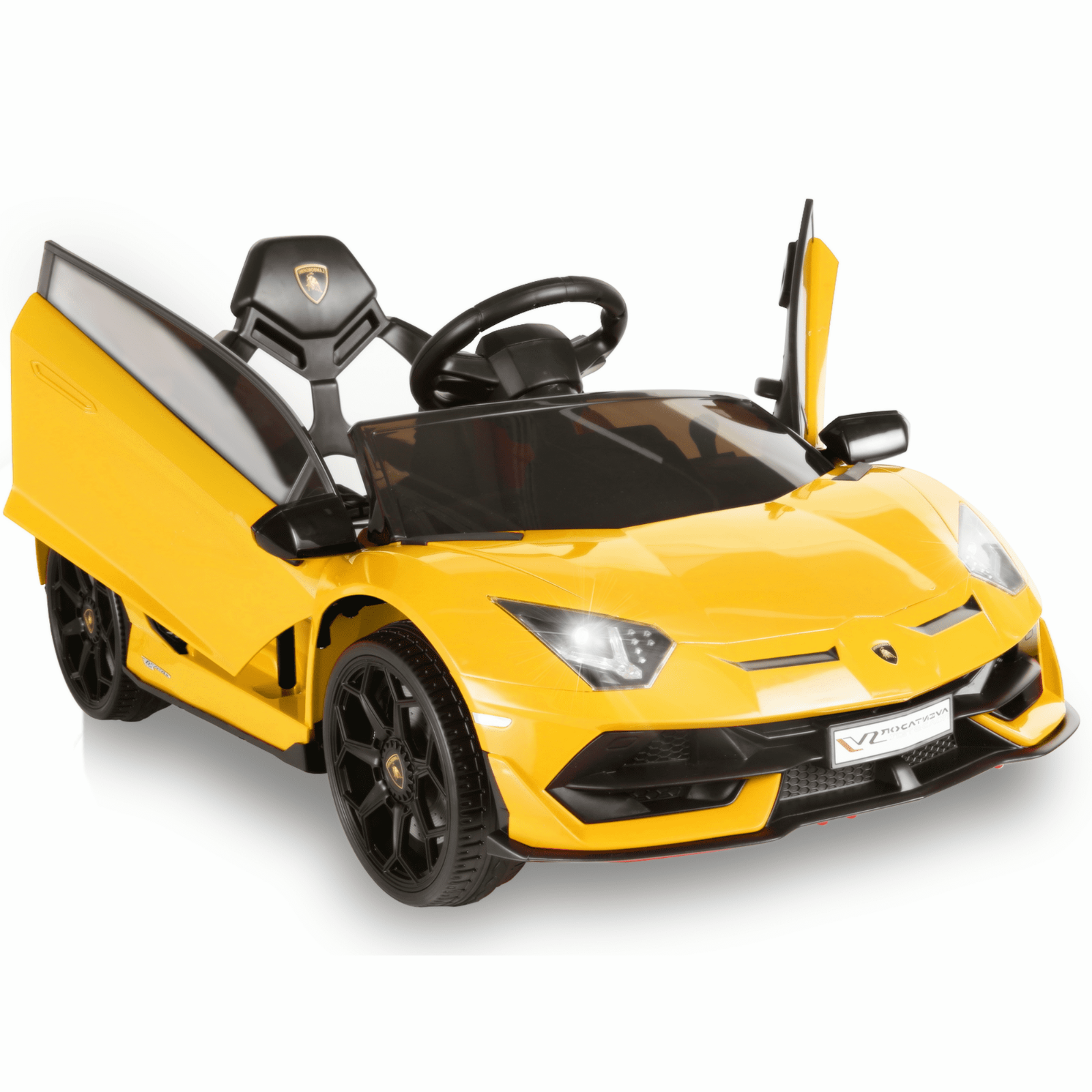 Electric Lamborghini Ride-On Car for Kids with Remote Control and MP3 Player - Perfect Gift for Kids
