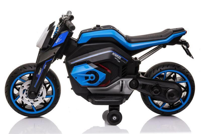 Electric Mini Dirt Bike for Kids with Bluetooth - 12V Ride On Motorcycle Toy