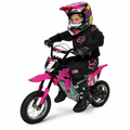 Electric Pink HPR 350 Dirt Bike: 24 Volt Motorcycle for Kids