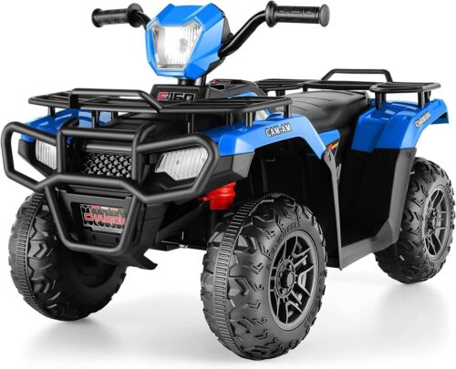 Electric Quad Ride-On Car for Kids Ages 2-9: 12V Battery-Powered 4-Wheeler