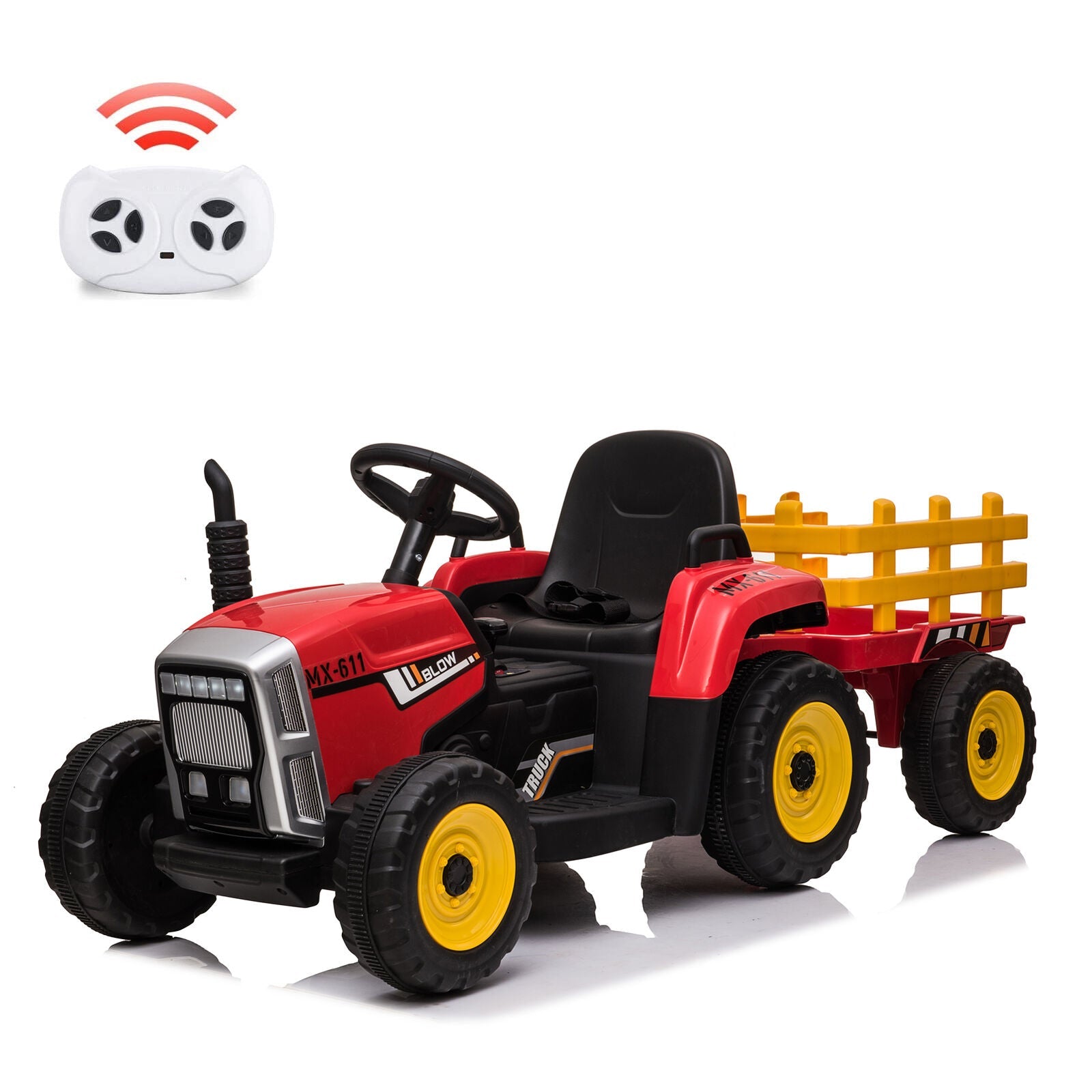 Electric Remote Control Ride-On Car for Kids Ages 3-6