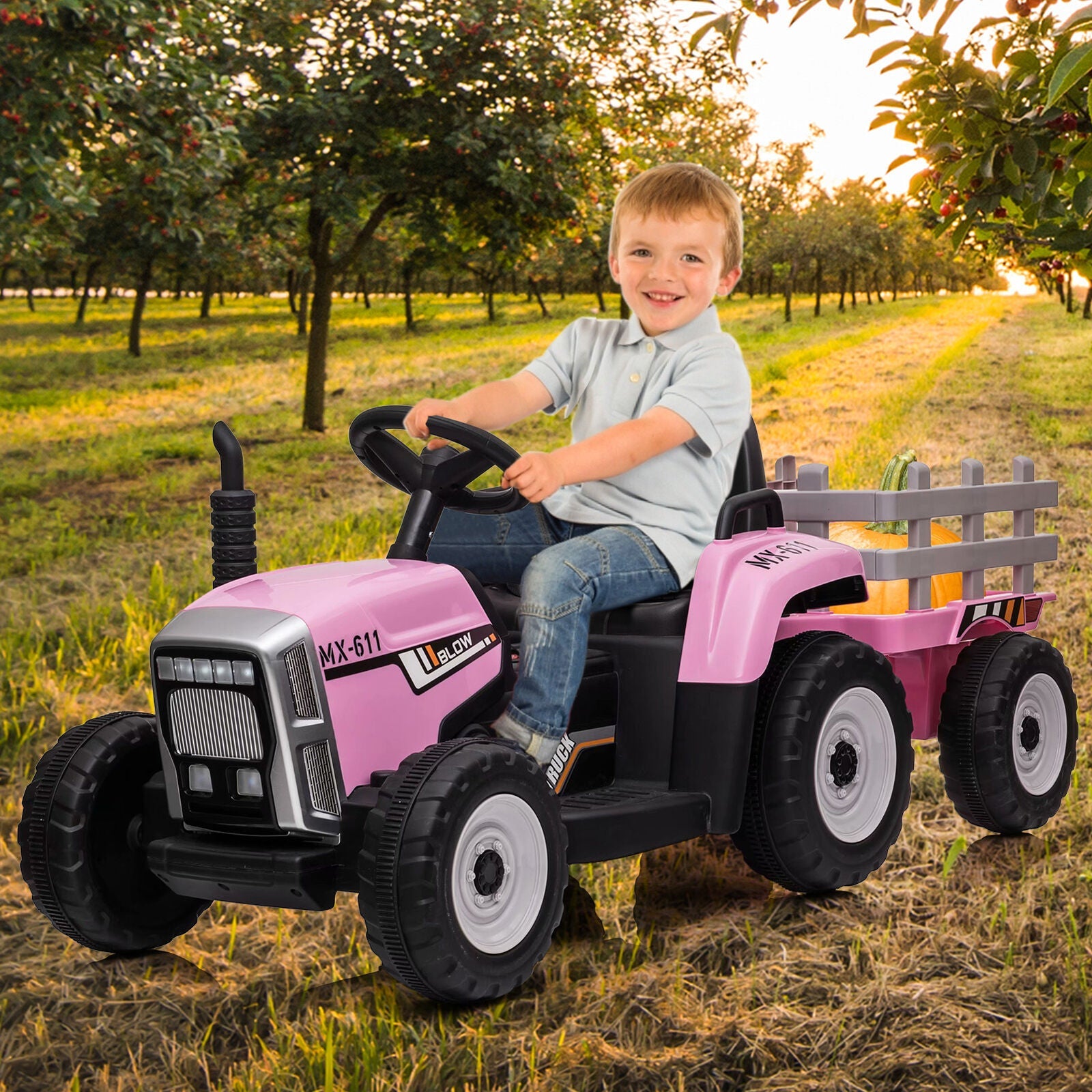 Electric Remote Control Ride-On Car for Kids Ages 3-6