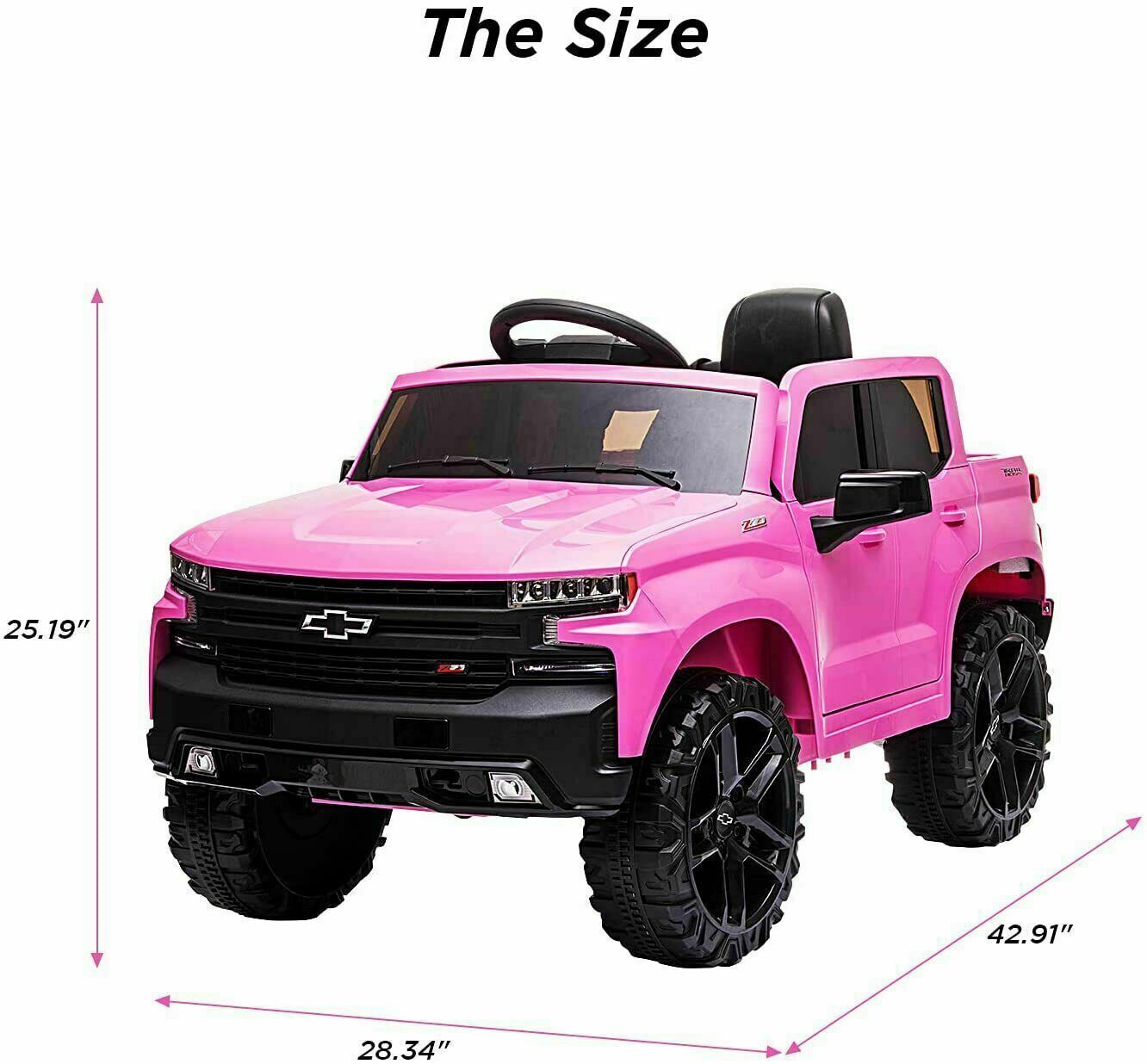 Electric Remote Control Ride On Truck for Kids with LED Lights - Perfect Gift for Fun Playtime