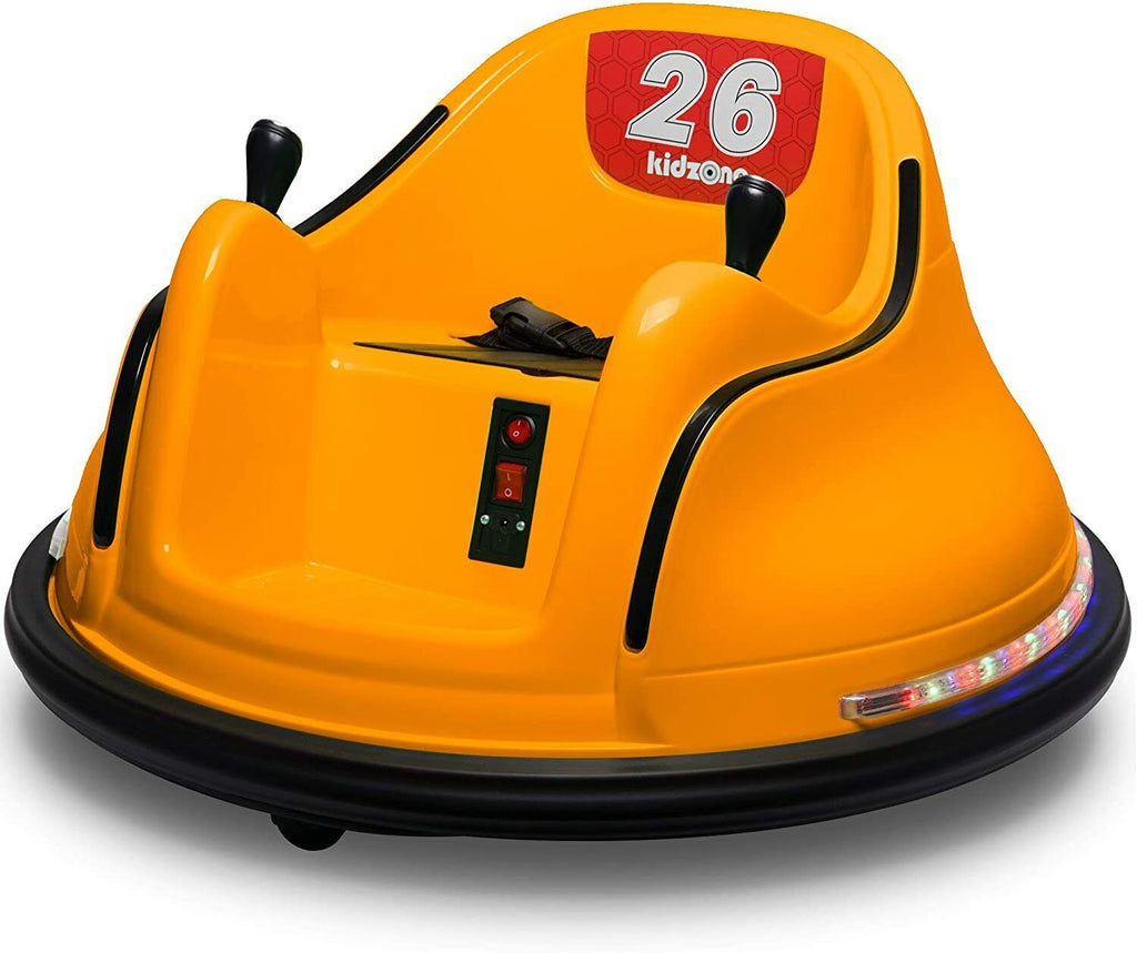 Electric Ride-On Bumper Car for Kids - 5 Vibrant Colors, Remote Control, and Lights Included