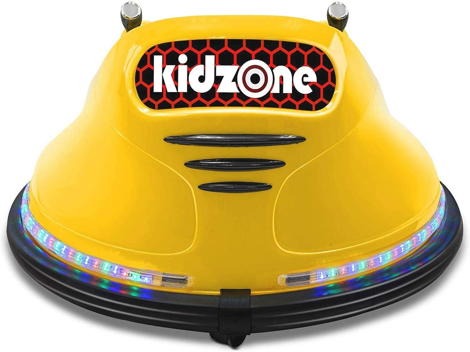 Electric Ride-On Bumper Car for Kids - 5 Vibrant Colors, Remote Control, and Lights Included