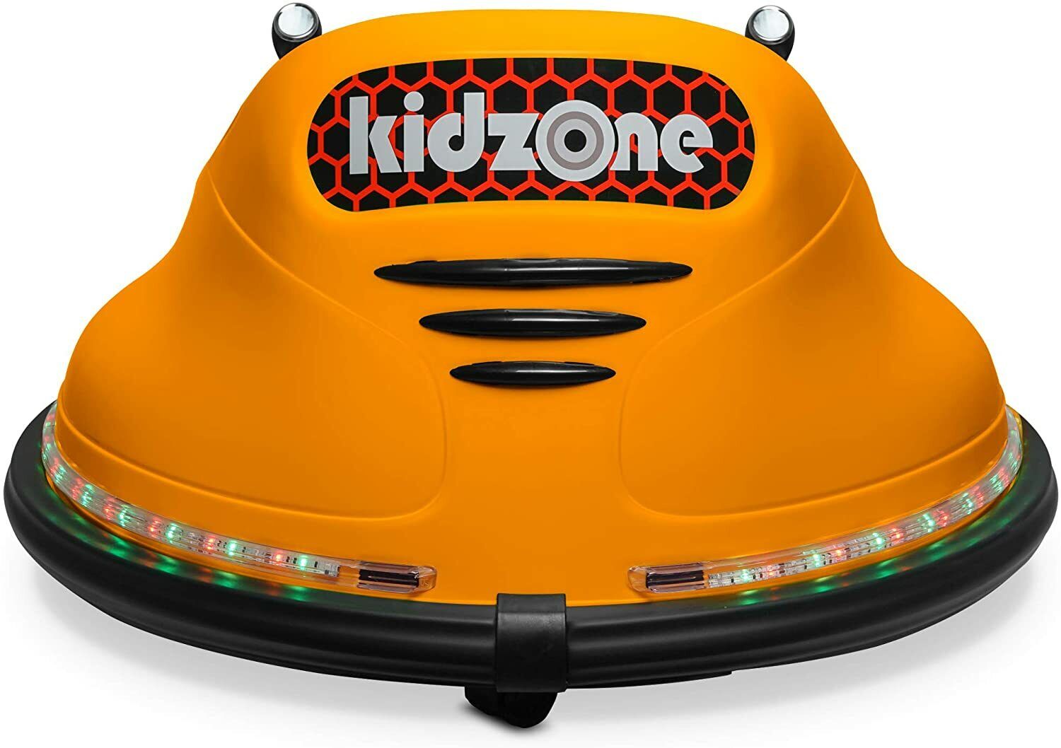 Electric Ride-On Bumper Car for Kids - 5 Vibrant Colors, Remote Control, and Lights Included