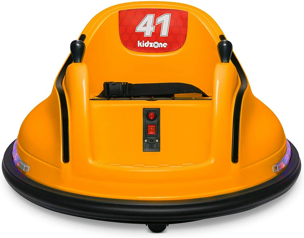 Electric Ride-On Bumper Car for Kids - 5 Vibrant Colors, Remote Control, and Lights Included