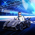Electric Ride-on Car for Kids 3-6 Years with Remote Control and Suspension - Black