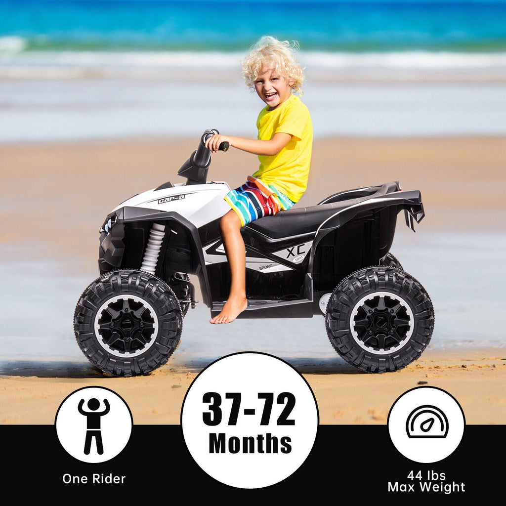 Electric Ride-On Car for Kids Ages 3+: Remote Control, 12V Battery Powered