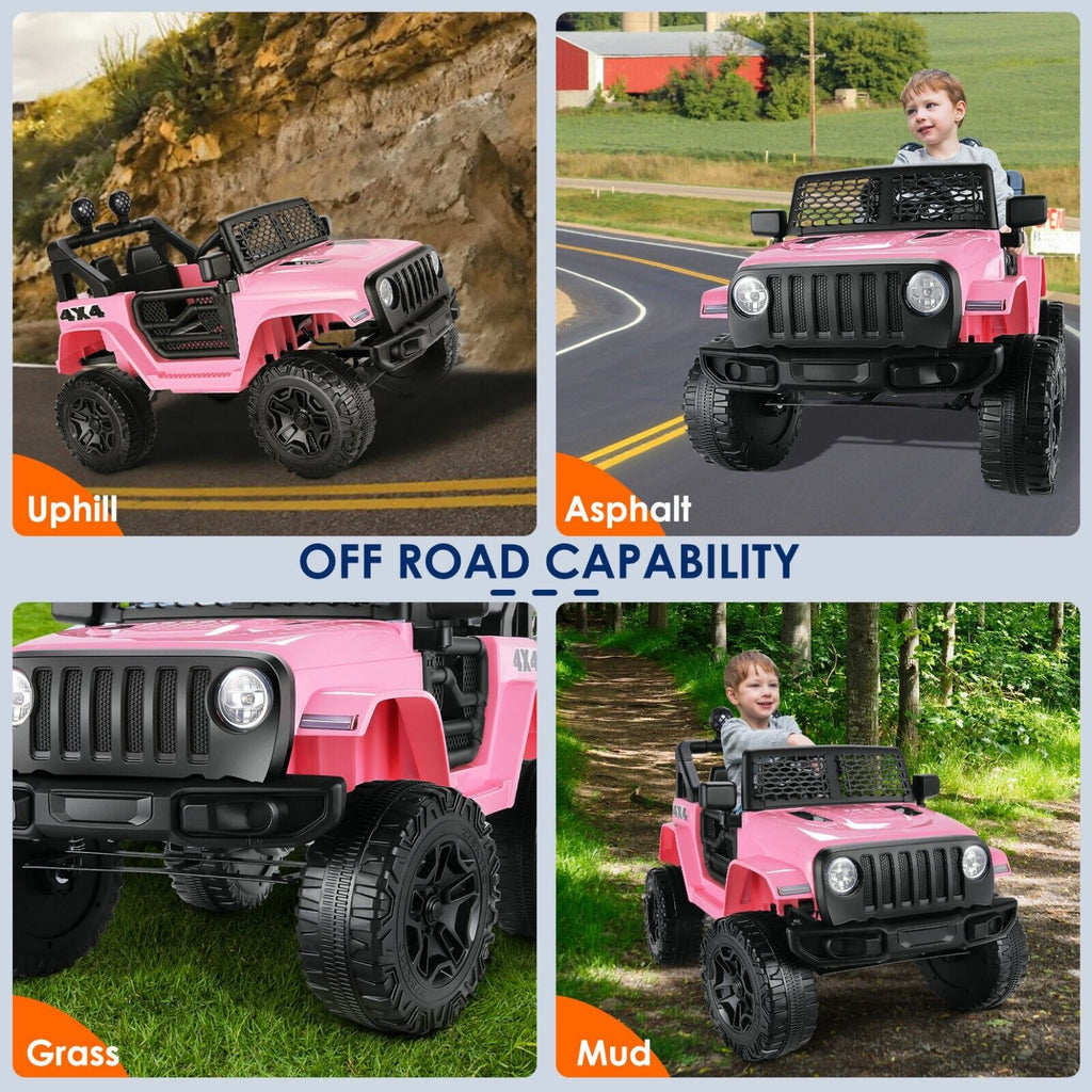 12V Electric Ride-On Car for Kids - Lamborghini & Mercedes Benz G500 Models