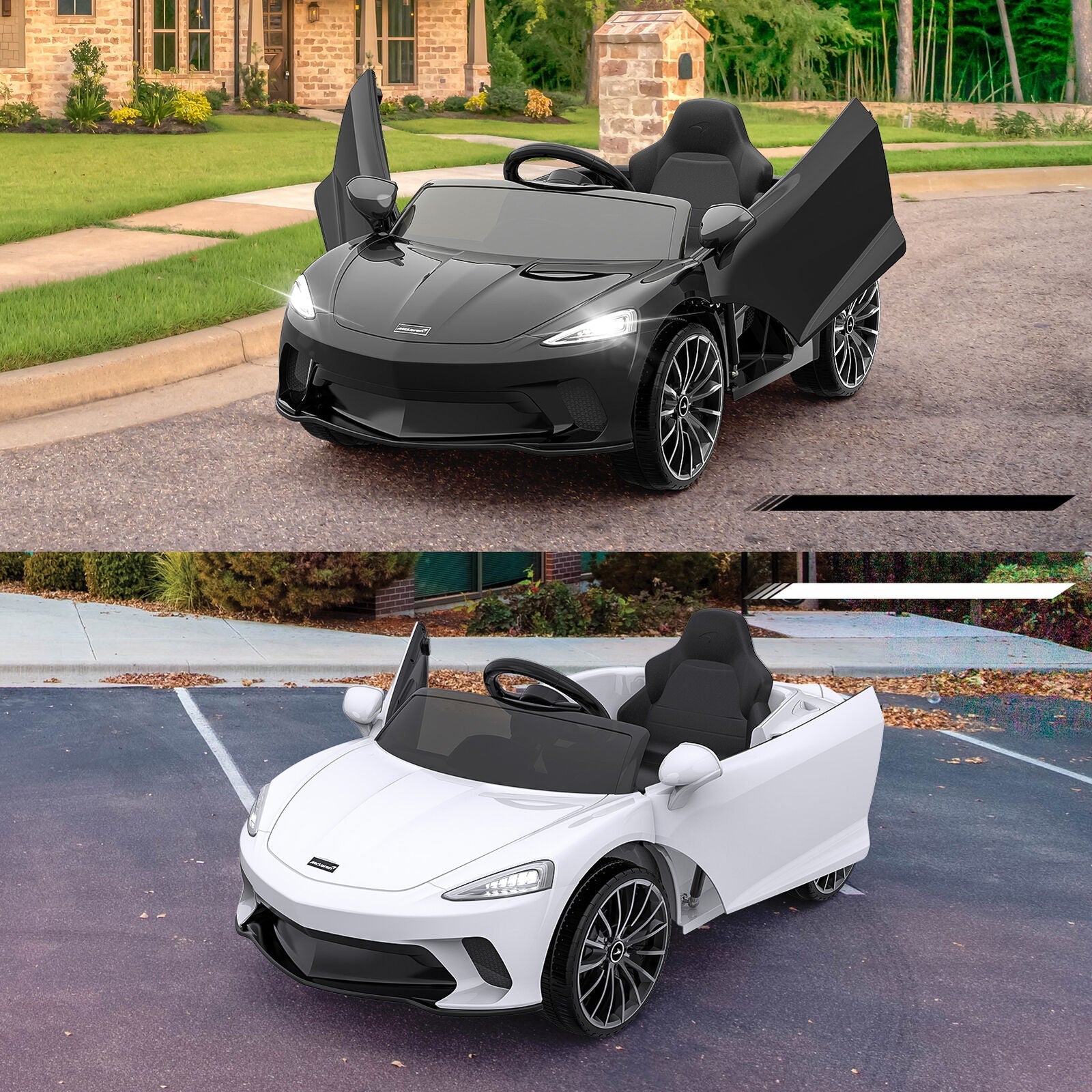 Electric Ride-On Car for Kids with 2 Speeds and Parental Remote Control - Perfect Children's Gift