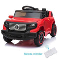 Electric Ride-On Car for Kids with 3 Speeds, Lights, Music, and Remote Control