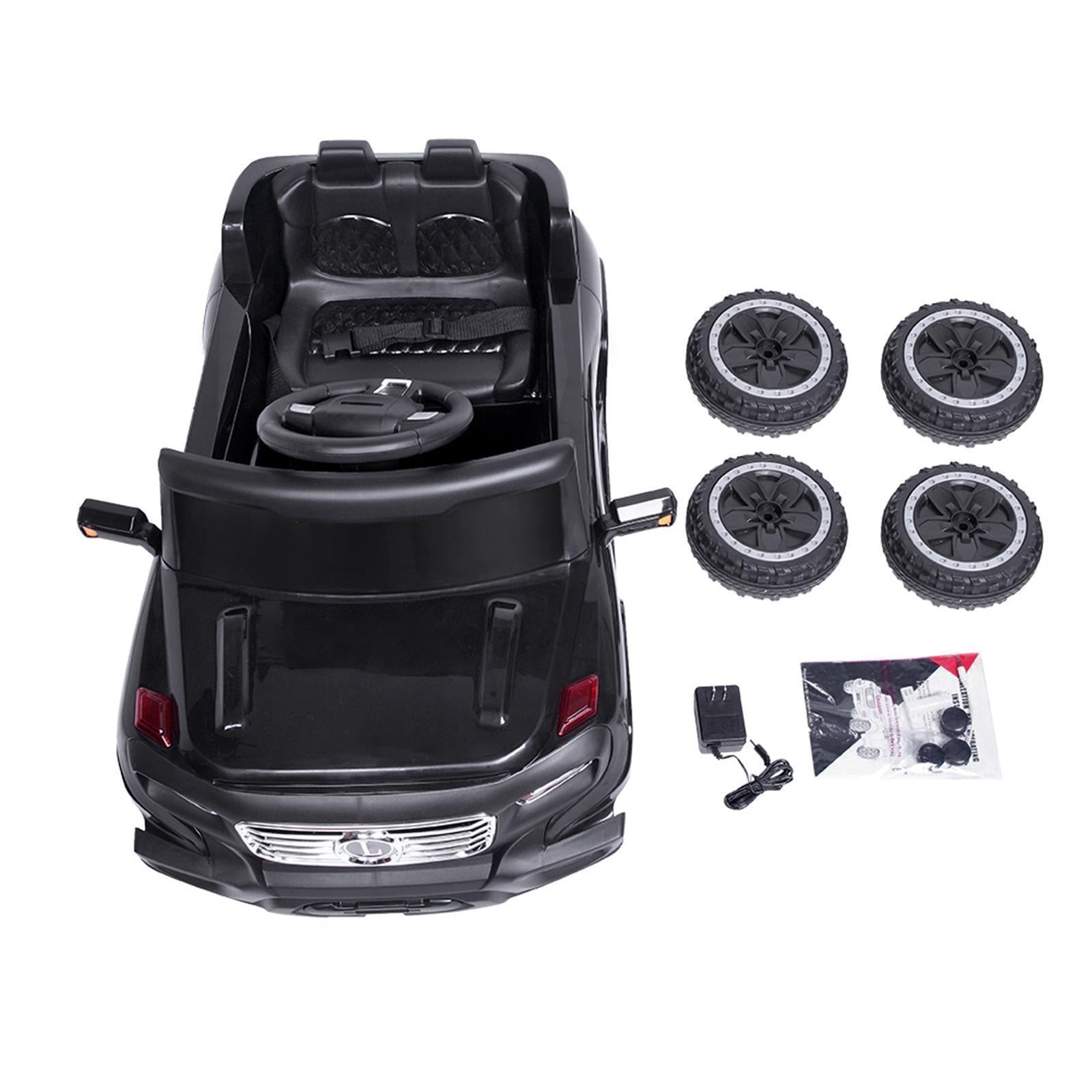 Electric Ride-On Car for Kids with Adjustable Seat and Remote Control - 4 Wheel Power Toy