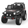 Electric Ride-On Car for Kids with LED Lights, MP3 Player, and Remote Control - 2 Seats, 12V