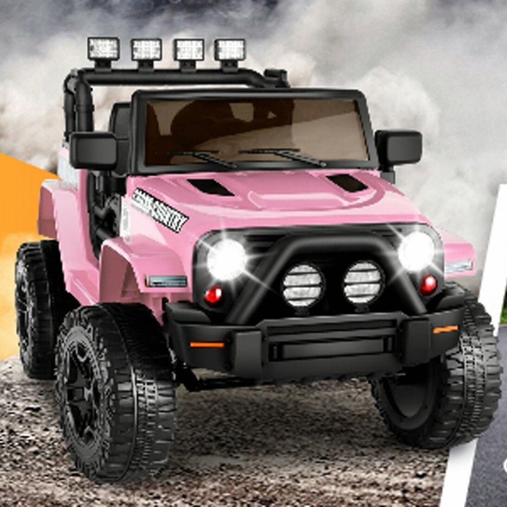 Electric Ride-On Car for Kids with Parental Remote Control - 12V Truck Model 04
