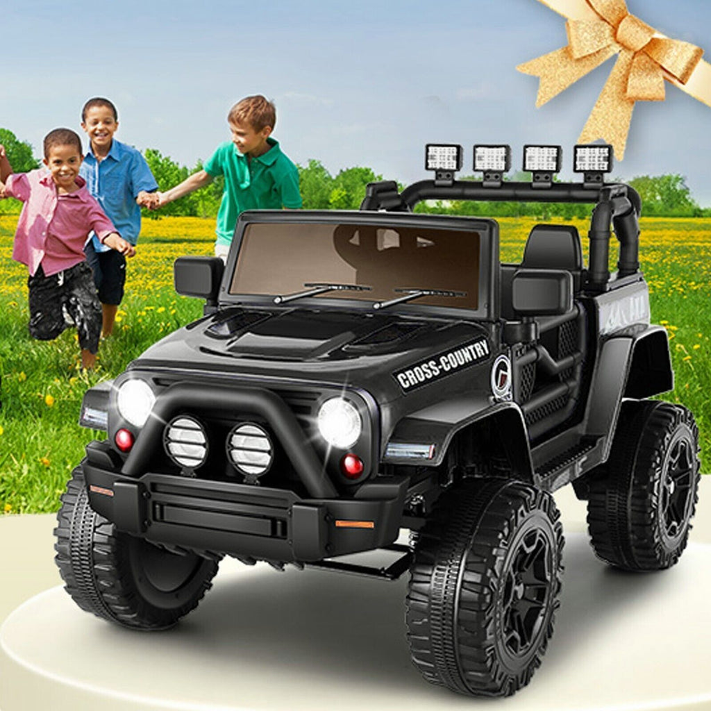 Electric Ride-On Car for Kids with Parental Remote Control - 12V Truck Model 04