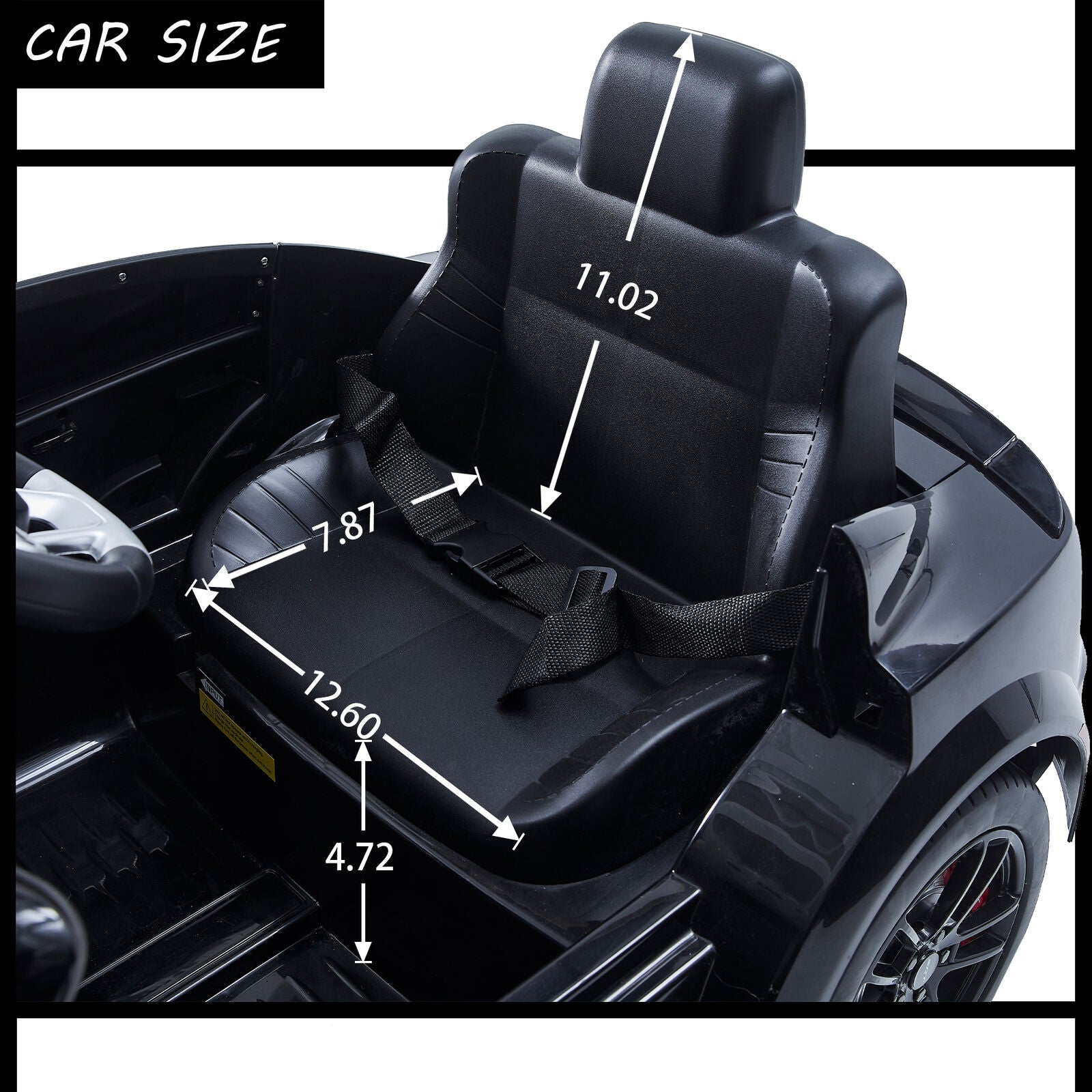Electric Ride-On Car for Kids with Parental Remote Control - Smooth Start Feature Included