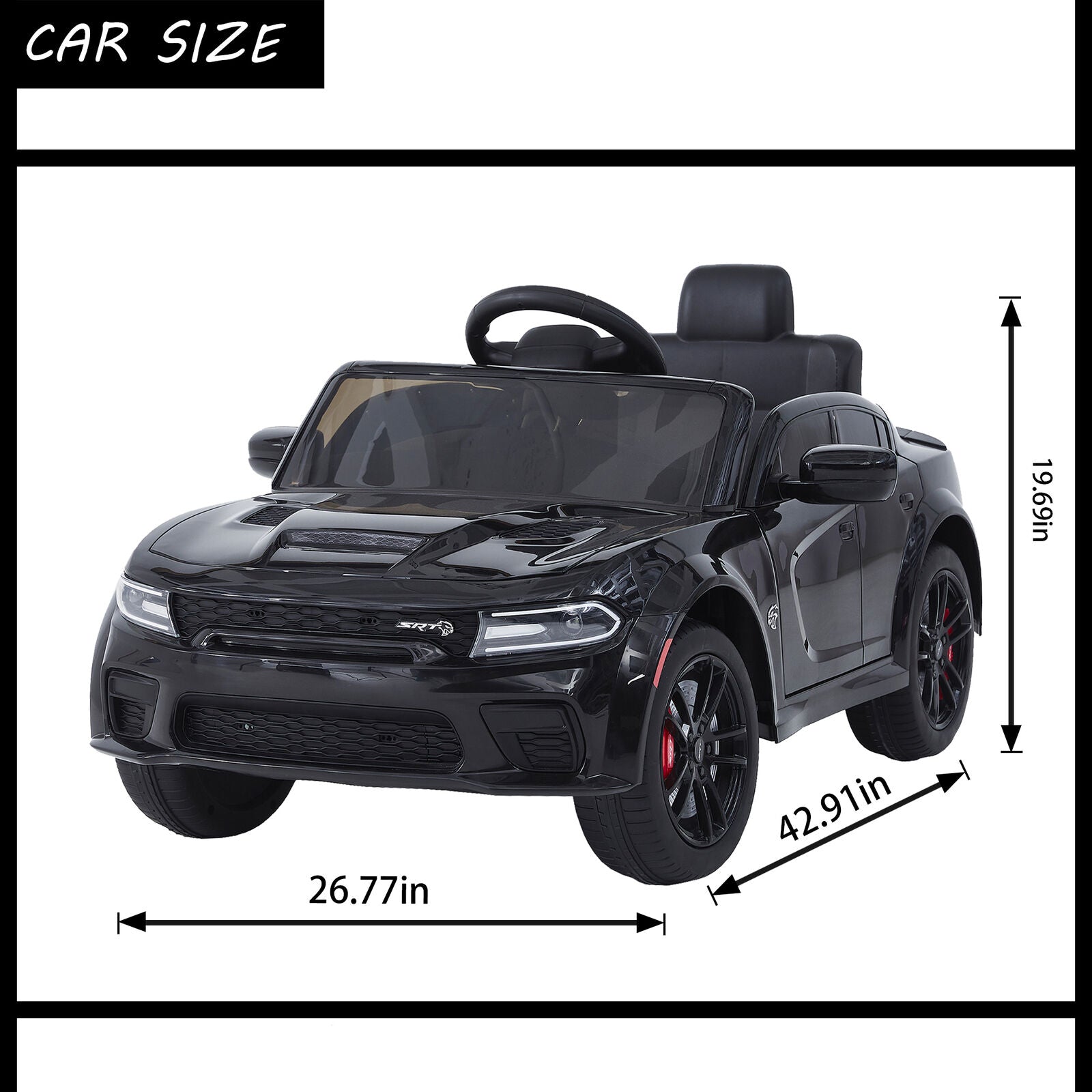 Electric Ride-On Car for Kids with Parental Remote Control - Smooth Start Function