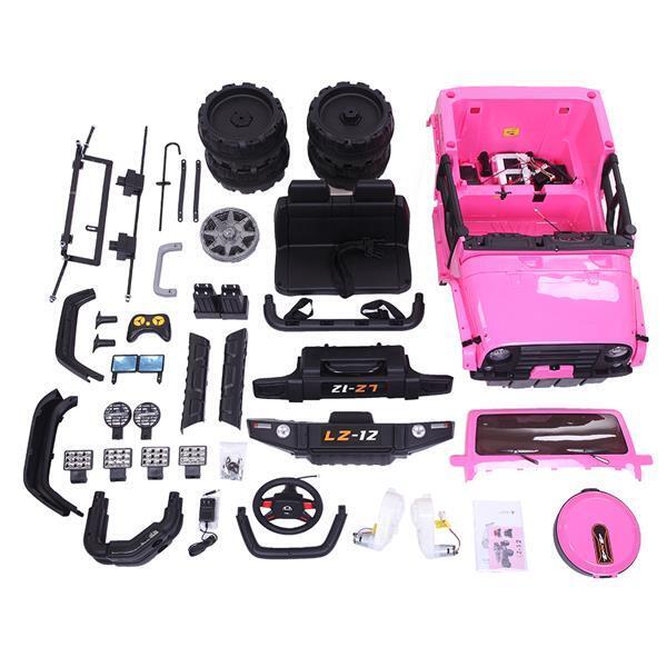 Electric Ride-On Car for Kids with Remote Control - 12V Rechargeable Battery, 4 MPH Speed