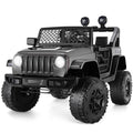 Electric Ride-On Car for Kids with Remote Control, 3 Speeds, and LED Lights - 12V
