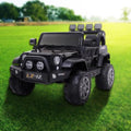 Electric Ride-On Car for Kids with Remote Control and 3 Speeds - Black