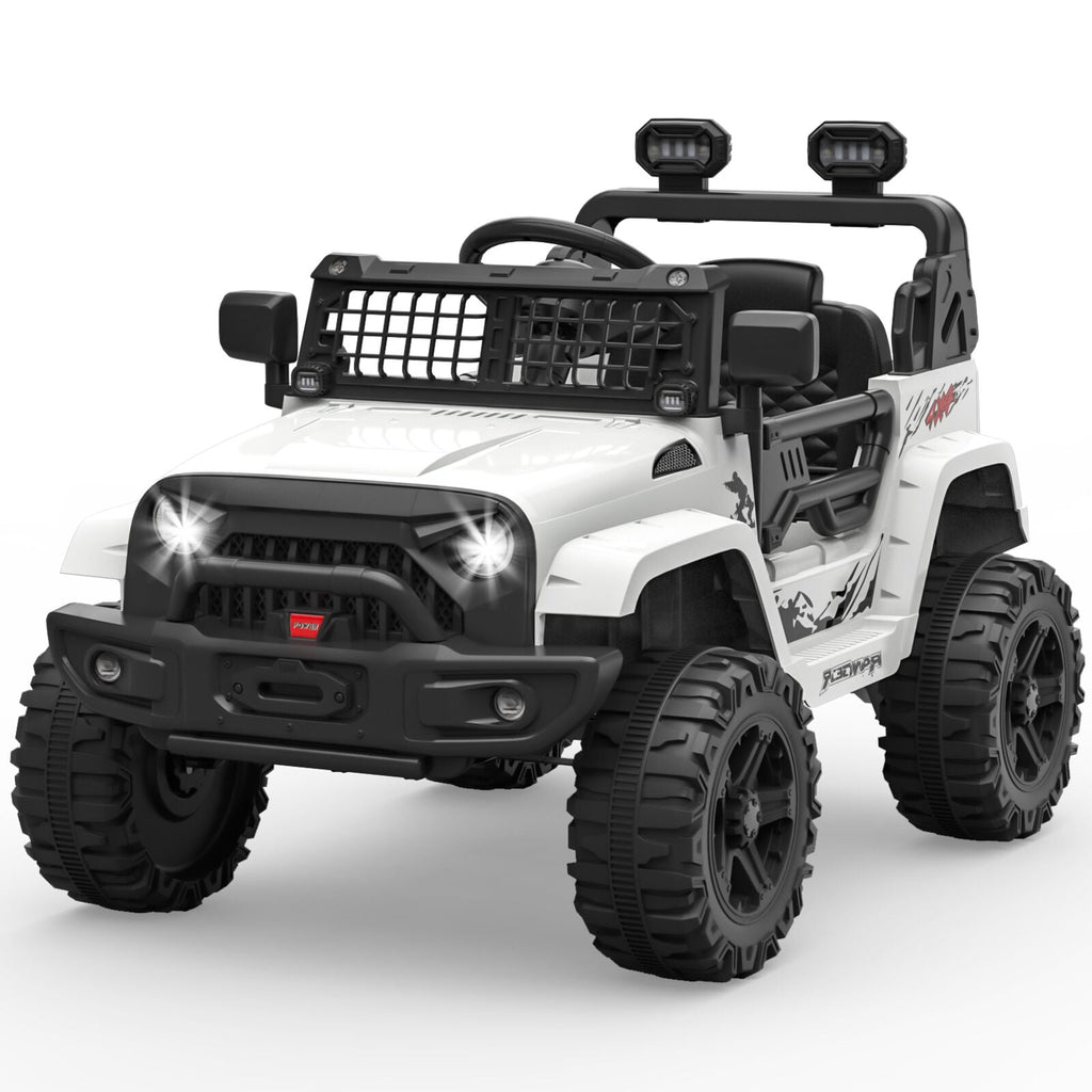 Electric Ride-On Car for Kids with Remote Control and Bluetooth Connectivity