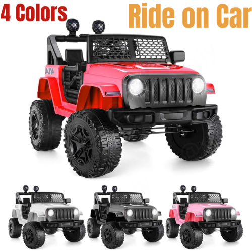 Electric Ride-On Car for Kids with Remote Control and MP3 Player