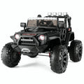 Electric Ride-On Car for Kids with Parental Remote Control, MP3 Player, and Gift Option - 24V Truck Toy