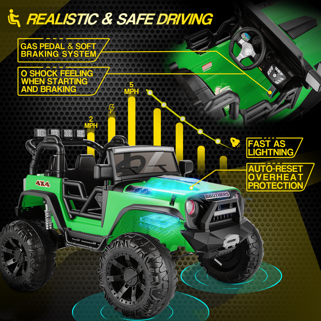 Electric Ride-On Car for Kids with Remote Control and MP3 Player - Perfect Gift for Children