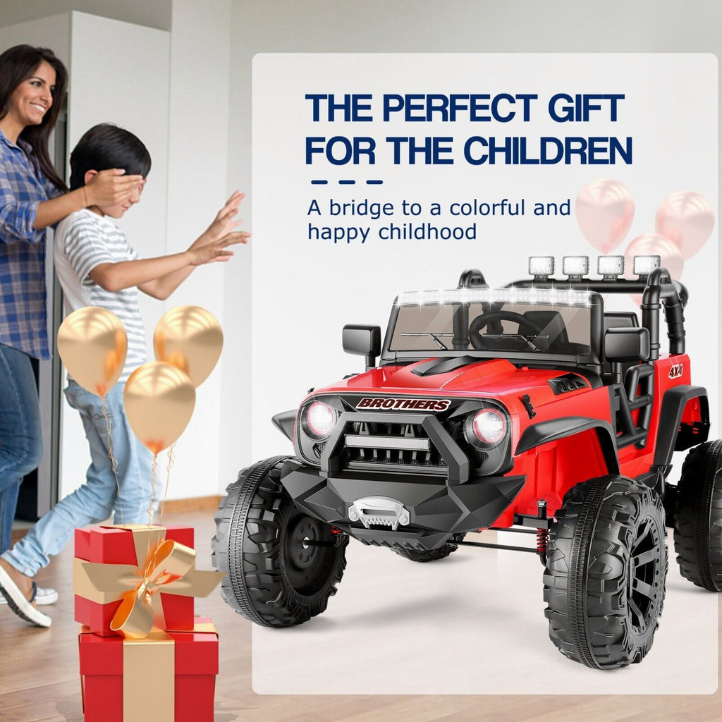 Electric Ride-On Car for Kids with Parental Remote Control and MP3 Player - Perfect Gift!