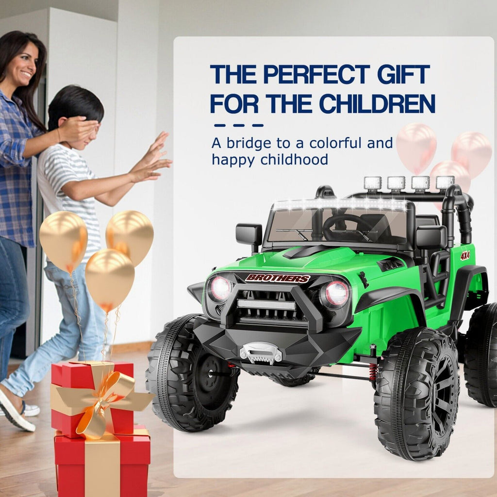 Electric Ride-On Car for Kids with Parental Remote Control, MP3 Player, and Gift Option