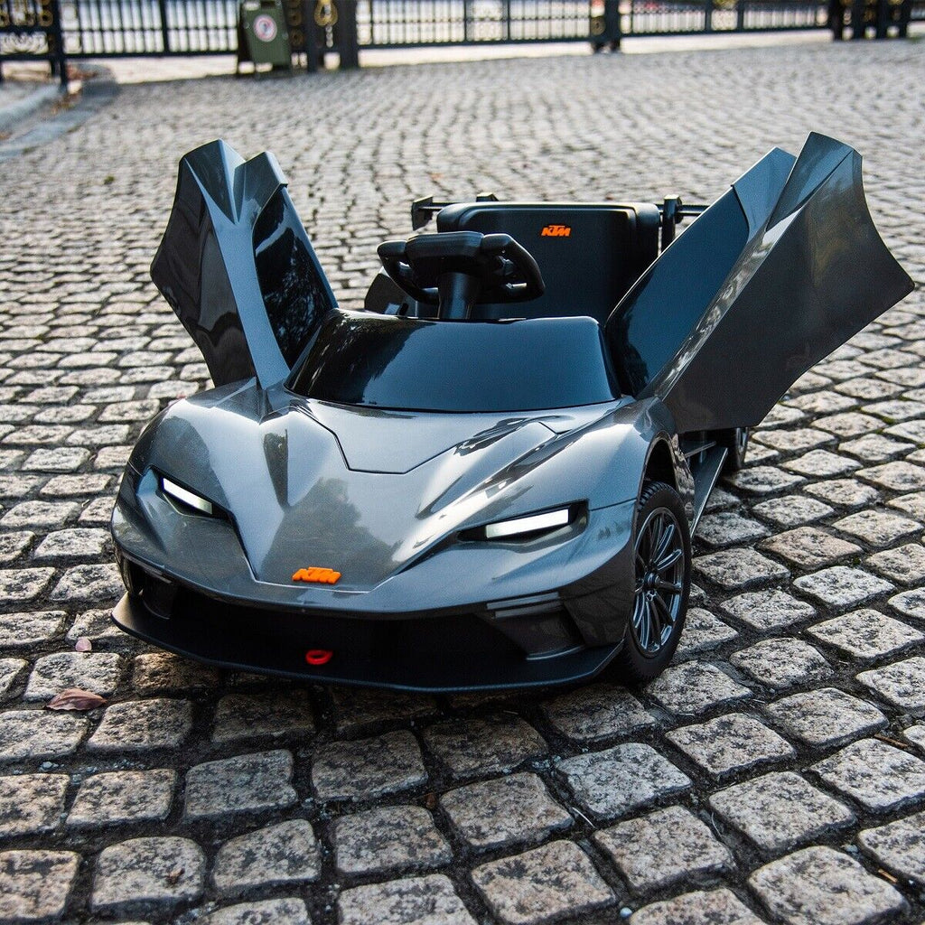 Electric Ride-on Car for Kids with Remote Control, MP3 Player, and LED Lights