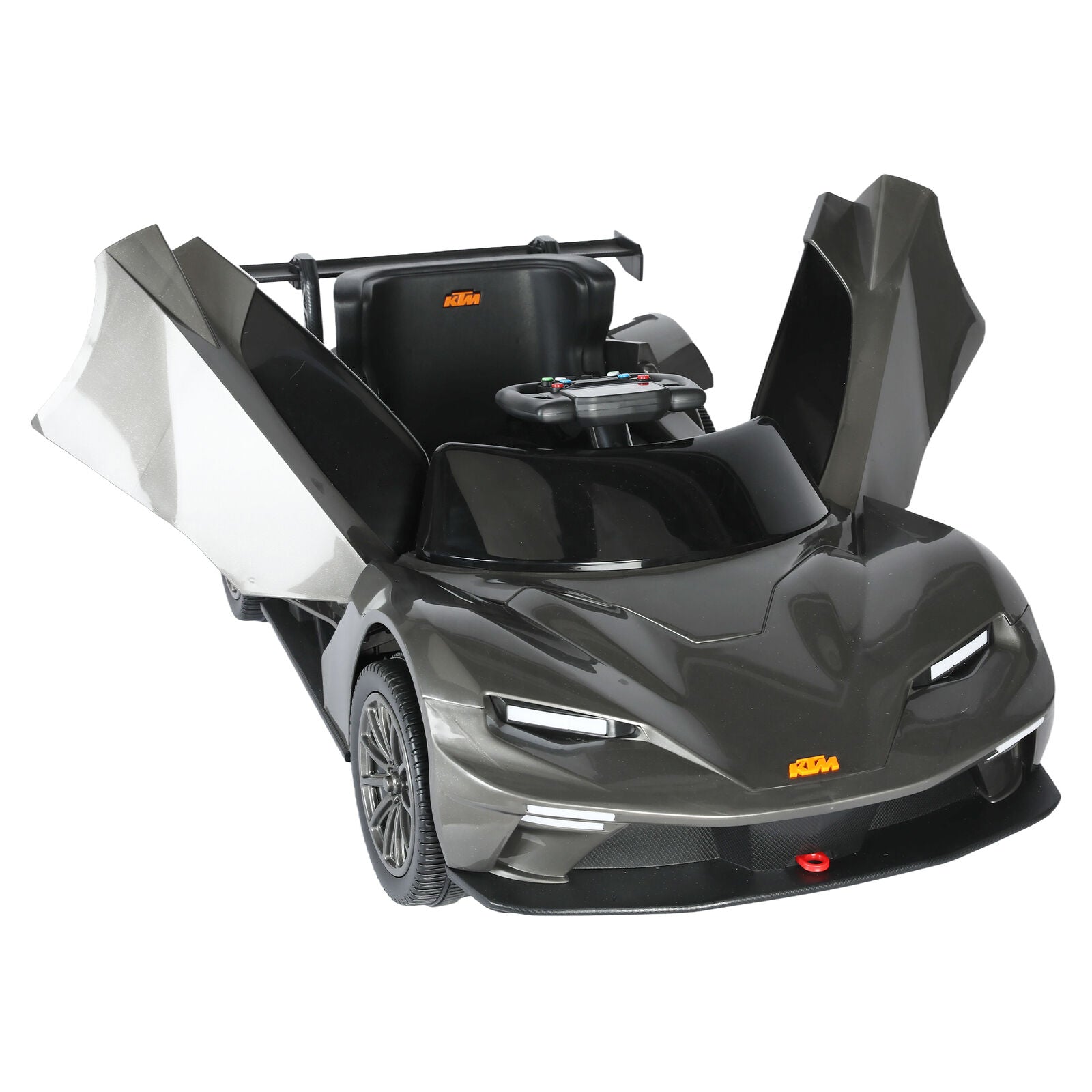 Electric Ride-on Car for Kids with Remote Control, MP3 Player, and LED Lights