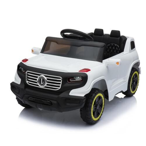 Electric Ride-On Car for Kids with Seat Belt, Music, Lights, and Remote Control