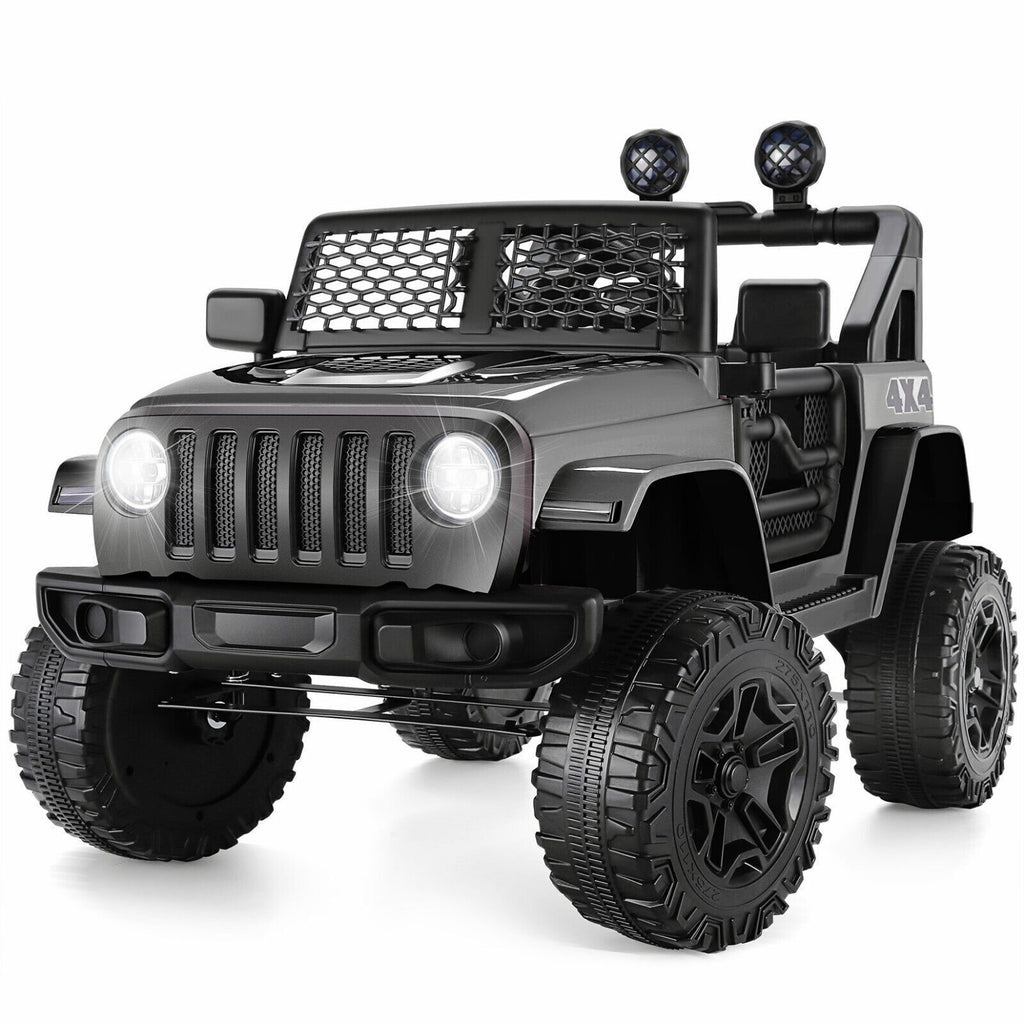 Electric Ride-On Car/Truck for Kids with MP3 Music, Lights, and Remote Control - 61 Options Available