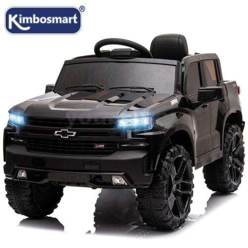 Electric Ride On Car Truck Toy with Remote Control, Music, and LED Lights - 12V Safety Power for Endless Fun!